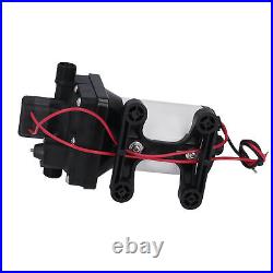 12V DC Water Pump 3 GPM 55PSI Low Noise Self Priming Diaphragm Water Pump 3.5A