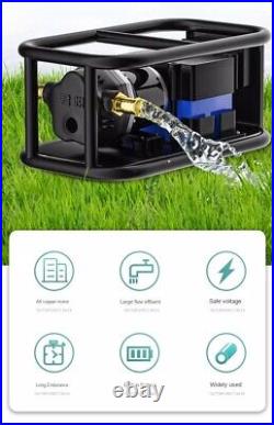 12/24v Rechargeable Sump Pump Agricultural Irrigation Outdoor Watering Pumps