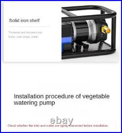 12/24v Rechargeable Sump Pump Agricultural Irrigation Outdoor Watering Pumps