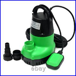 1-1/4HP Submersible Sump Pump & 50ft Garden Hose for Dirty Water Pool Pond Drain