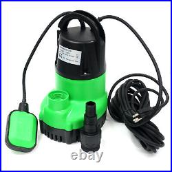 1-1/4HP Submersible Sump Pump & 50ft Garden Hose for Dirty Water Pool Pond Drain