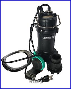 1/3 Hp Submersible Sump Pump for Dirty Water, 115Volt, 53gpm, 27 feet head, 1.5