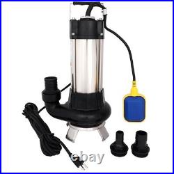 1.5HP 6340GPH Sump Pump Industrial Sewage Pump Submersible Free Shipping