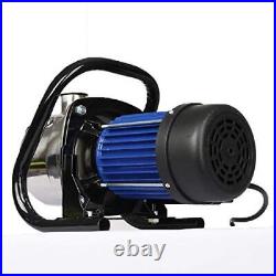 1.6HP Shallow Well Stainless Steel Sump Pump Portable Transfer Water Pump Sta