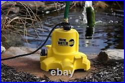 1/6 HP 1350 GPH Submersible Water Removal Transfer Sump Pump Swimming Pool Pond