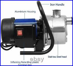 1.6 HP Stainless Steel Electric Water Pump Sprinkling Irrigation Booster B 101