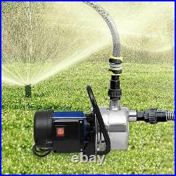 1.6 HP Stainless Steel Electric Water Pump Sprinkling Irrigation Booster B 123