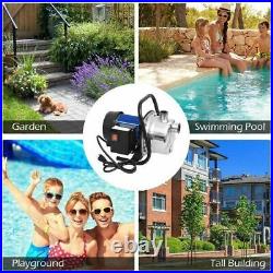 1.6 HP Stainless Steel Electric Water Pump Sprinkling Irrigation Booster B 93