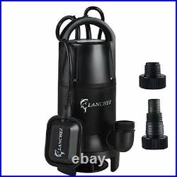 1 Hp Submersible Sump Pump 4462gph Clean Dirty Water Transfer Pump With Float Sw