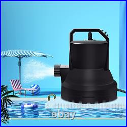 2200GPH 1/4 HP Automatic On/Off Submersible Water Pump with Garden Hose Adapter