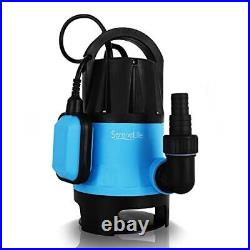 400W Sump Pump Clean Dirty Water Powerful Utility Pump Auto Float Switch16 ft
