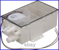 4143-4 Shower Sump Pump System, 750 GPH Model, 12-Volt, 22-Inch Wire, Large Box