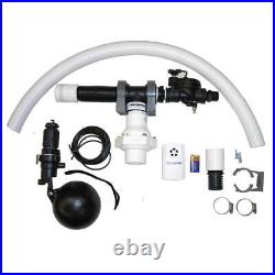 725 GPH Residential Water Powered Backup Sump Pump with Water Alarm