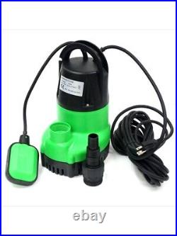 900W 1-1/4HP Submersible Pump Clear Dirty Water Pool Pond Drain Sump 3170GPH