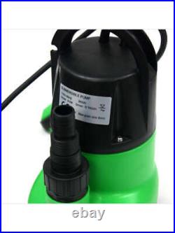 900W 1-1/4HP Submersible Pump Clear Dirty Water Pool Pond Drain Sump 3170GPH