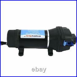 AC 110V 4.5GPM 40 PSI Self Priming Water Pressure Diaphragm Pump -Caravan/Marine