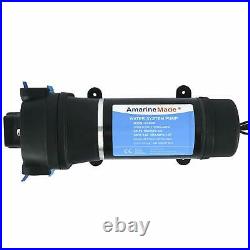 AC 110V 4.5GPM 40 PSI Self Priming Water Pressure Diaphragm Pump -Caravan/Marine