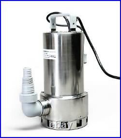 Automatic Sump Pump With Water Sensor Fully Auto No Float 81GPM