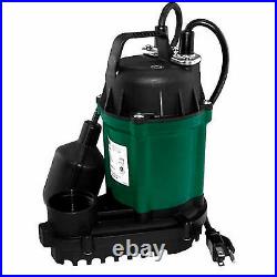 Automatic Water Ridd'R III Submersible Sump Pump, 1/4 HP