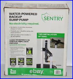 Basement Sentry STWB140 Water Powered Backup Sump Pump
