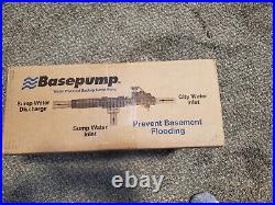 Basepump HB1000-Pro Water Powered Professional Backup Sump Pump