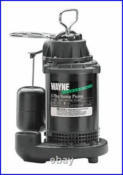 Cast-Iron Submersible Sump Pump, No CDU790, Wayne Water Systems