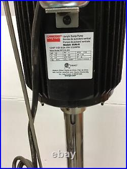 Dayton 5URJ5 Upright Vertical Sump Pump 1/2 HP (r35)