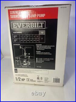 Everbilt 1/2 HP Submersible Sump Pump