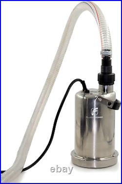 FLUENTPOWER 3/4 HP Utility Pump, Full Stainless Casing Submersible Sump Water Pu