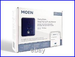 Flo Moen Smart Sump Pump Monitor Indoor S2000ESUSA Water Leak Detector Blue