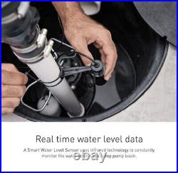 Flo Moen Smart Sump Pump Monitor Indoor S2000ESUSA Water Leak Detector Blue