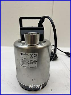 Goulds LSP0711F 3/4HP Submersible Sump Pump, Single Phase, 115V, Plug/No Switch