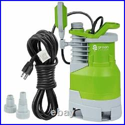 Green Expert 1HP Submersible Sump Pump High Flow 4000GPH with Adjustable Float