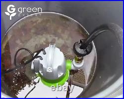 Green Expert 1/3HP Sump Pump Submersible with Unique Flow Sensor Switch Last-Inc