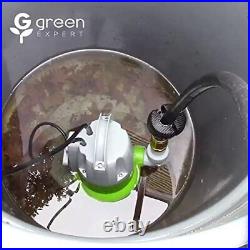 Green Expert 1/3HP Sump Pump with Unique Flow Sensor Switch Last-inch Water C