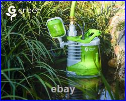 Green Expert Manual/Automatic Sump Pump 1/2HP with Built-In Float Switch Unique