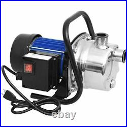 Homdox 1.6HP Stainless Shallow Well Pump Booster Lawn Sprinkling Sprinkler Water
