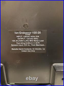 Ion Endeavor 100-20 Programmable Smart Sensing Sump Pump Controller Only. READ