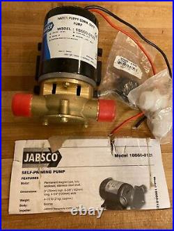 Jabsco 18660-0123 Marine Water Puppy Bilge/Sump Flexible Impeller Pump 6.3 GPM