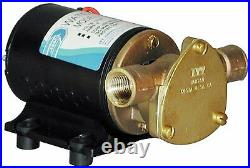 Jabsco 18660-0123 Marine Water Puppy Bilge/Sump Flexible Impeller Pump 6.3 GP
