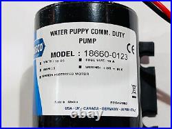 Jabsco 18660-0123 Water Puppy Bilge/Sump Flexible Impeller Pump 6.3 GPM / 12V