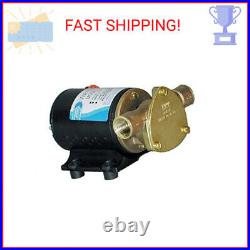 Jabsco 18660 Series Marine Water Puppy Bilge/Sump Flexible Impeller Pump 6.3 GPM