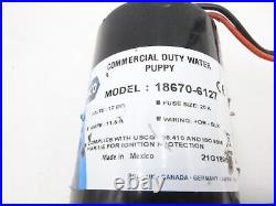 Jabsco 18670 Commercial Marine Water Puppy Bilge Sump Pump 12VDC 74001-2651