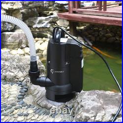 Lanchez 1/2 HP Submersible Water Sump Pump with Built-In Float Switch for Clean/