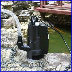 Lanchez 1/2 HP Submersible Water Sump Pump with Built-in Float Switch for