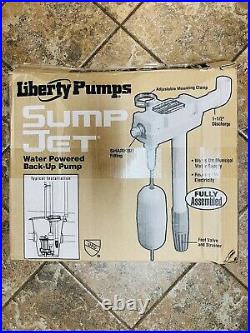 Liberty Pumps SJ10 SumpJet Water Powered Back-Up Pump