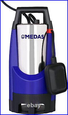 MEDAS 1.5HP 1100W 5020GPH Enormous Flow Submersible Water Pump Portable Sump