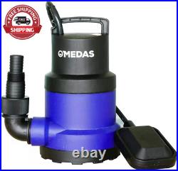 MEDAS 3/4 HP 550W 3030GPH Electric Submersible Pump Portable Sump Pumps Clean Wa
