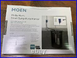 NEW Flo by Moen Smart Sump Pump Monitor Indoor Water Leak Detector S2000ESUSA