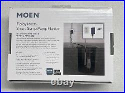 NEW Flo by Moen Smart Sump Pump Monitor Indoor Water Leak Detector S2000ESUSA